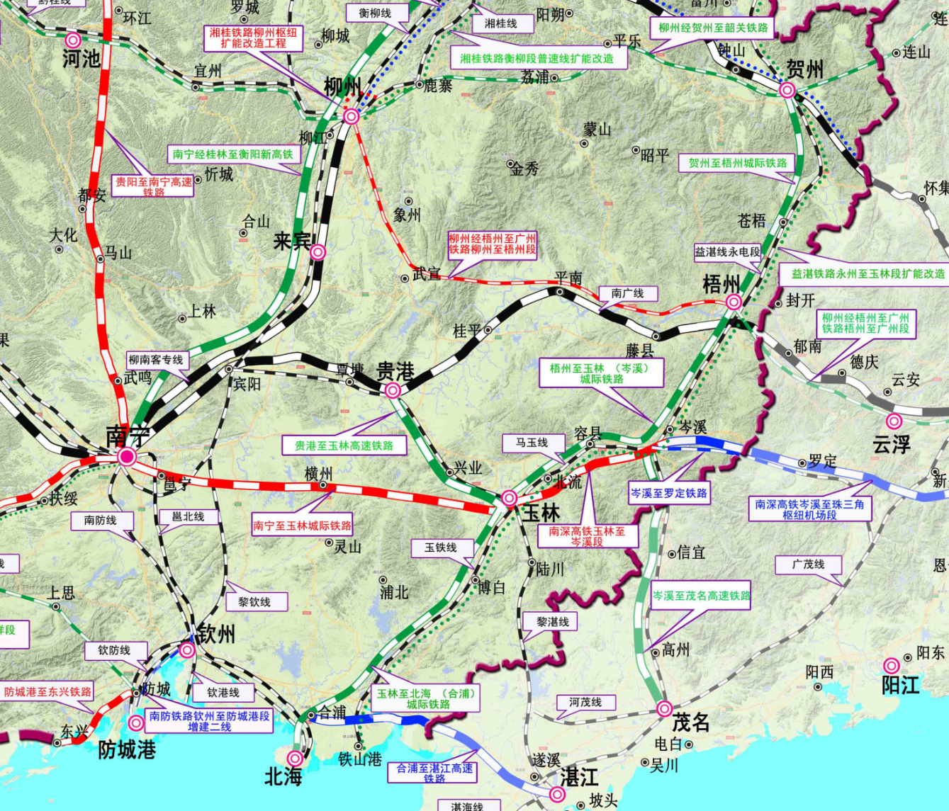 贺梧城际铁路最新进展概览